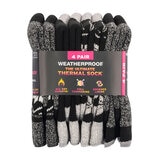 Weatherproof Ladies Thermal Sock, 4 Pack
