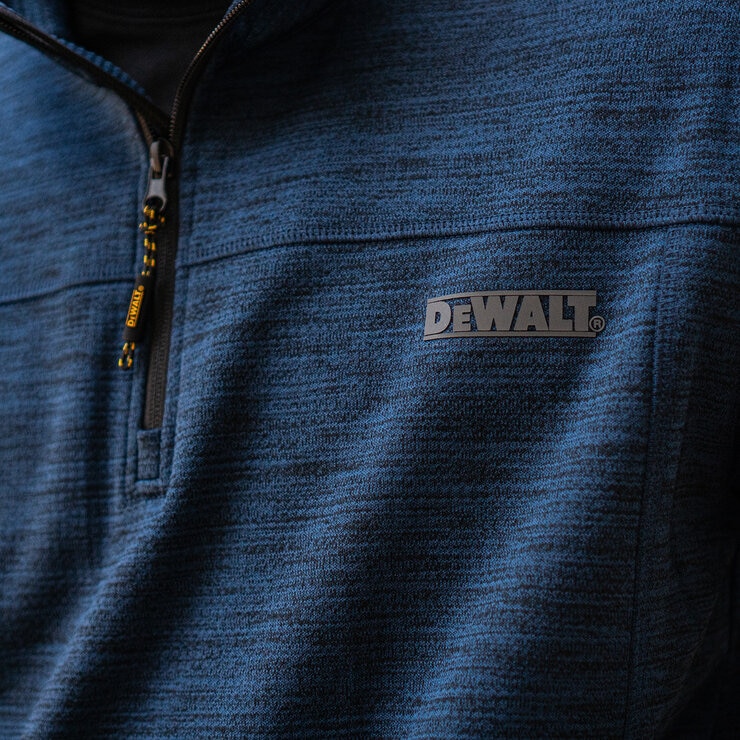 DeWalt Men's Andover 1/4 Zip in Navy DeWalt Men's Andover 1/4 Zip in Navy