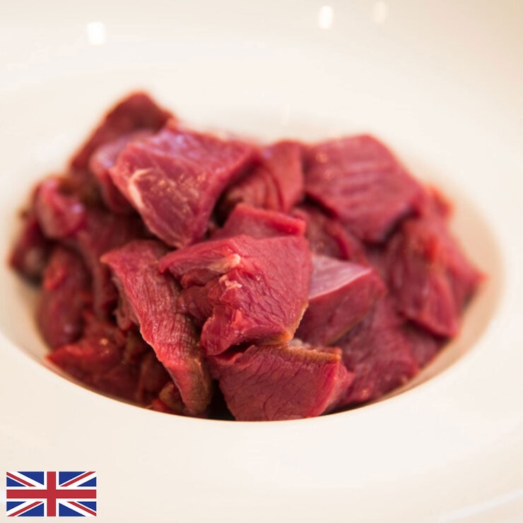 Holme Farmed Venison, Diced Venison Casserole Steak, 5 x 1kg Holme Farmed Venison, Diced Venison Casserole Steak, 5 x 1kg