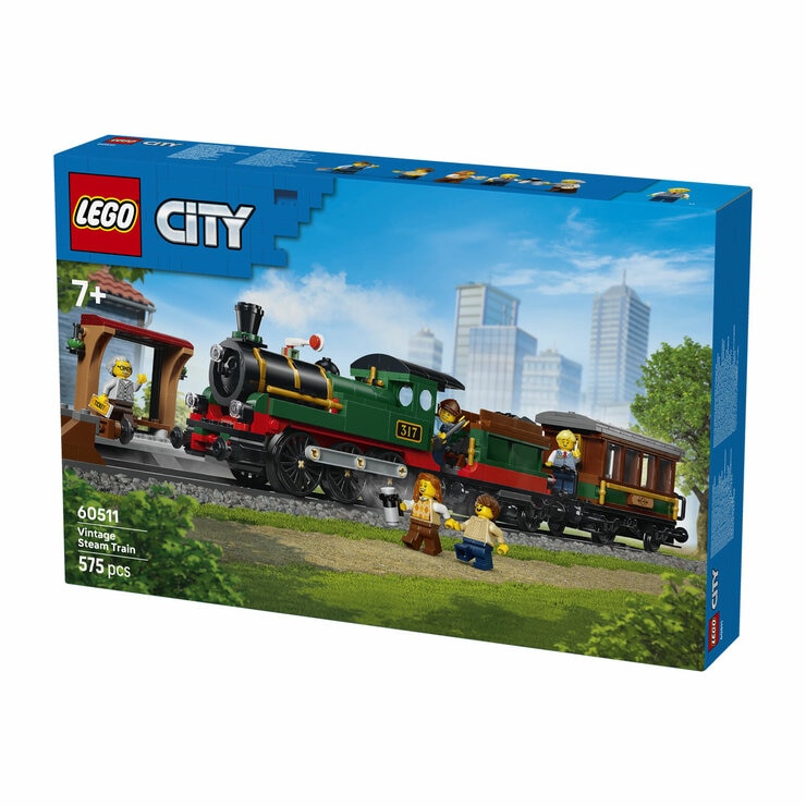 LEGO City Vintage Steam Train - Model 60511 (7+ Years) LEGO City Vintage Steam Train - Model 60511 (7+ Years)