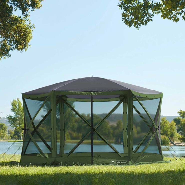 Lightspeed Outdoors® 3.6m x 3.6m Pack N Go Gazebo Costco UK