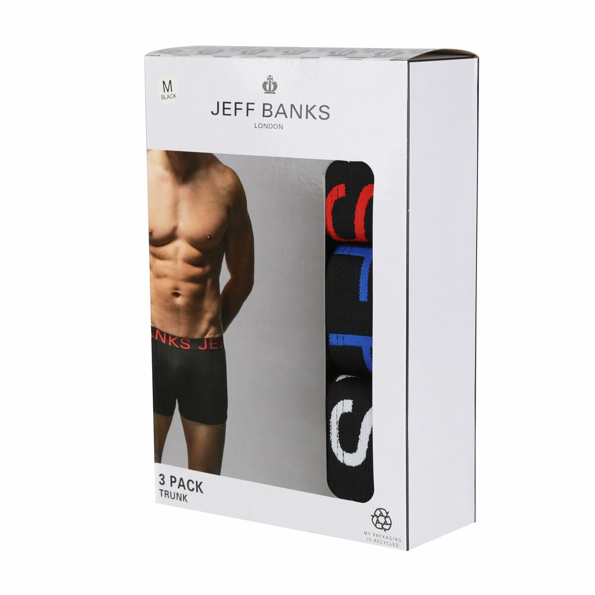 Jeff Banks Trunks, 6 Pack