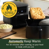Lifestyle image of Cuisinart 7.6L Air Fryer with automatic keep warm