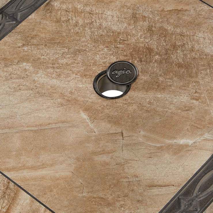 Agio Eldorado 7 Piece Woven Dining Patio Set + Cover Costco UK