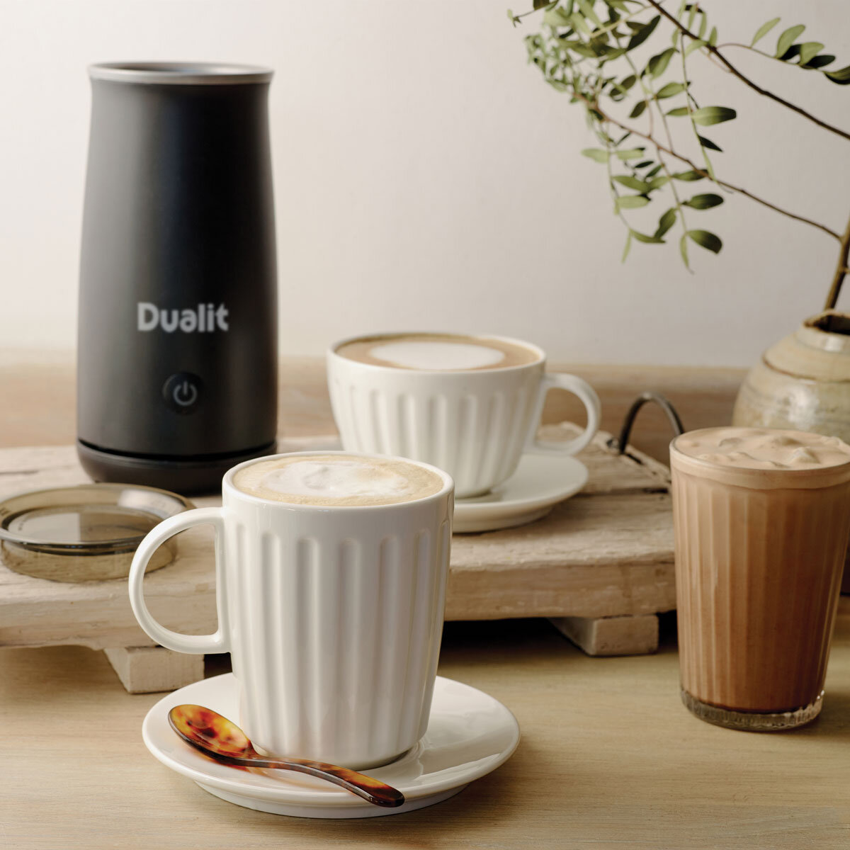 Lifestyle image of  of Dualit Milk Frother