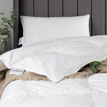 Earthkind Reclaimed Down & Feather 10.5 Tog Duvet in 4 Sizes