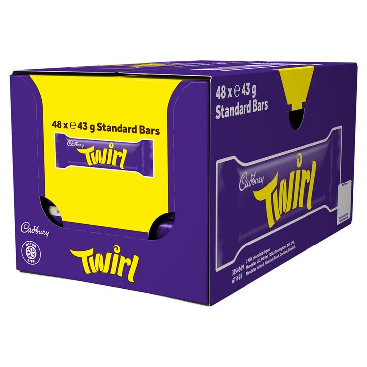 Cadbury Twirl, 48 x 43g