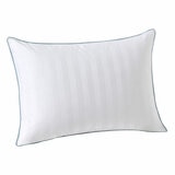 Full standard size pillow angled straight ahead with plain background Full standard size pillow angled straight ahead with plain background