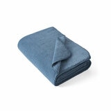 Casual Living Soft Chenille Dark Blue Throw, 127 x 178 cm