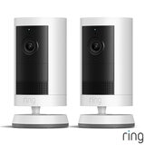 Ring Outdoor Cam 2 Pack With Additional Quick Release Battery