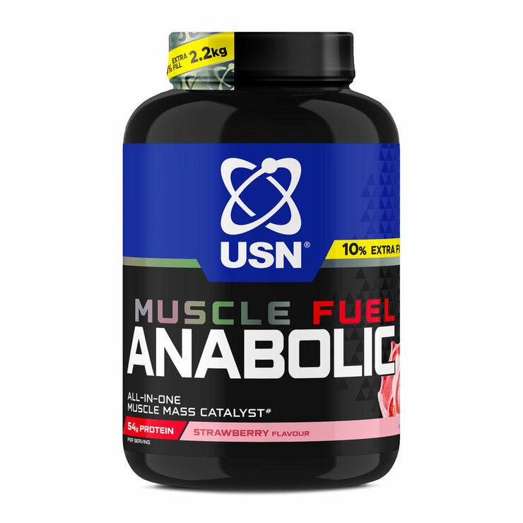 USN Muscle Fuel Strawberry Anabolic Powder, 2.2kg USN Muscle Fuel Strawberry Anabolic Powder, 2.2kg
