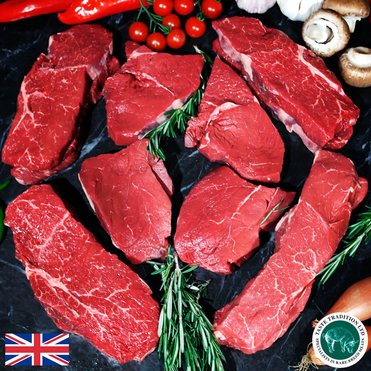 IMAGE OF STEAKS