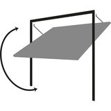 Cardale Single Door Canopy in Gemini Made to Fit in 2 Colours