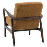 Gallery Humber Orange Faux Sheepskin Armchair Gallery Humber Orange Faux Sheepskin Armchair