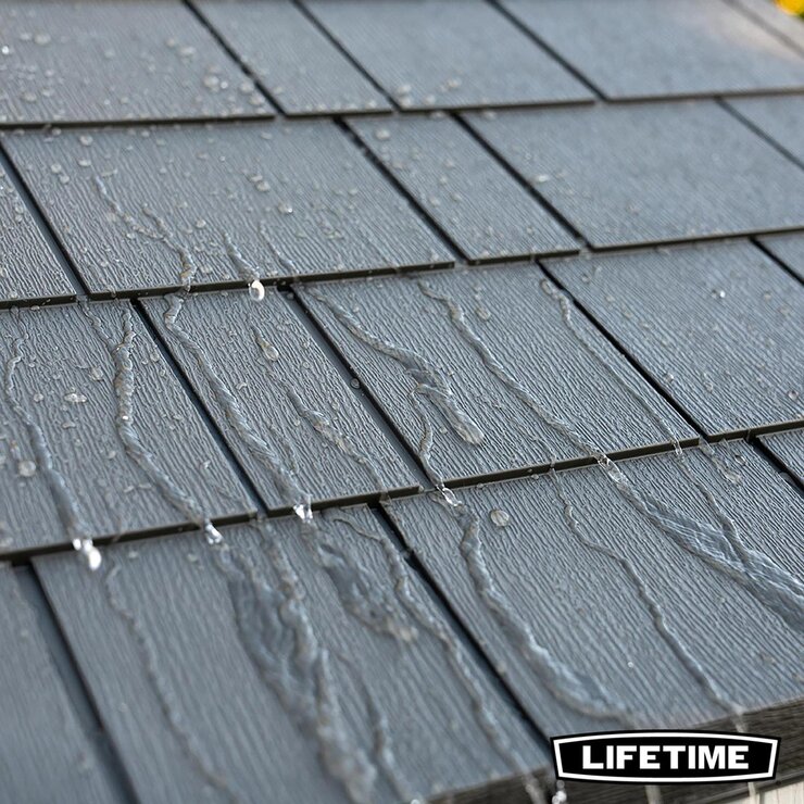 Lifetime 8ft x 20ft (2.4 x 6.1m) Storage Shed - Model 60470