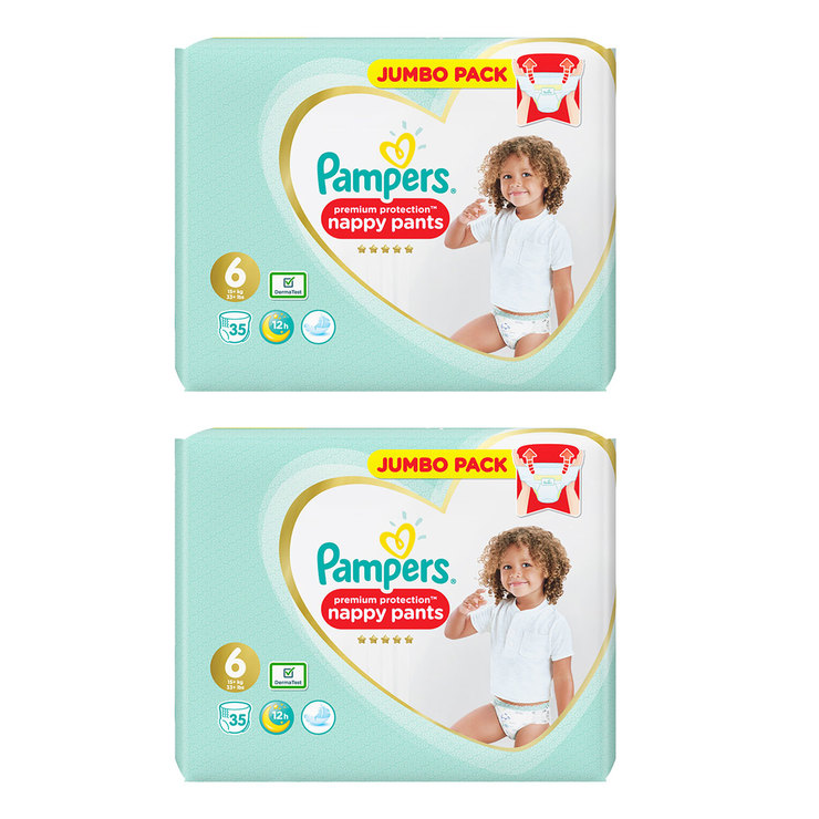 pampers premium protection pants size 3