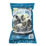 front on shot of bag of prawn