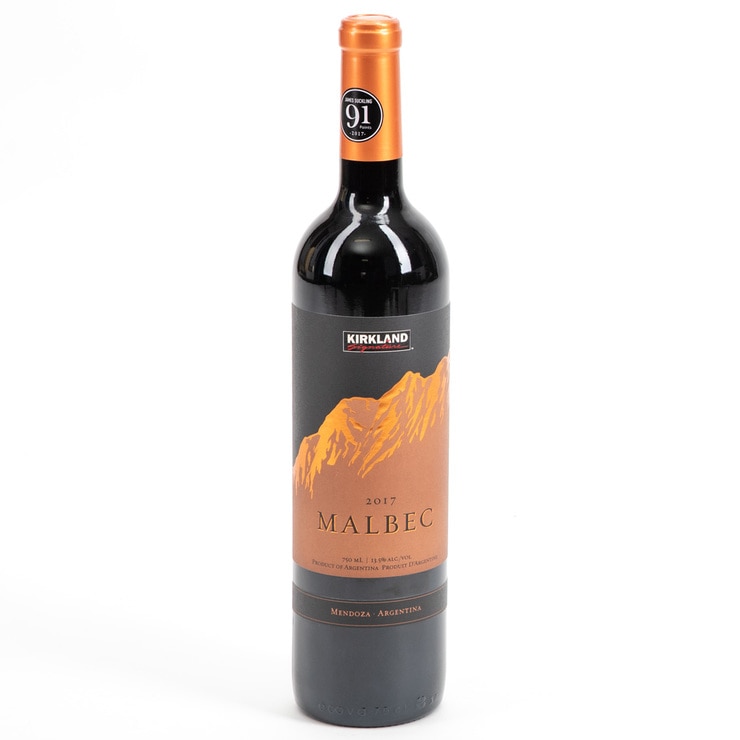Kirkland Signature Mendoza Argentina Malbec 2017, 6 x 75cl Costco UK