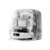 Side view of robot vacuum Side view of robot vacuum