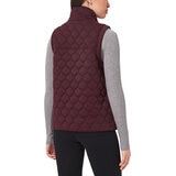 Kirkland Signature Women's Quilted Vest in Maroon