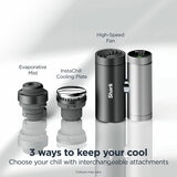 Lifestyle image of Shark ChillPill 3-in-1 Fan, Mist & InstaChill System with interchangeable attachments Lifestyle image of Shark ChillPill 3-in-1 Fan, Mist & InstaChill System with interchangeable attachments