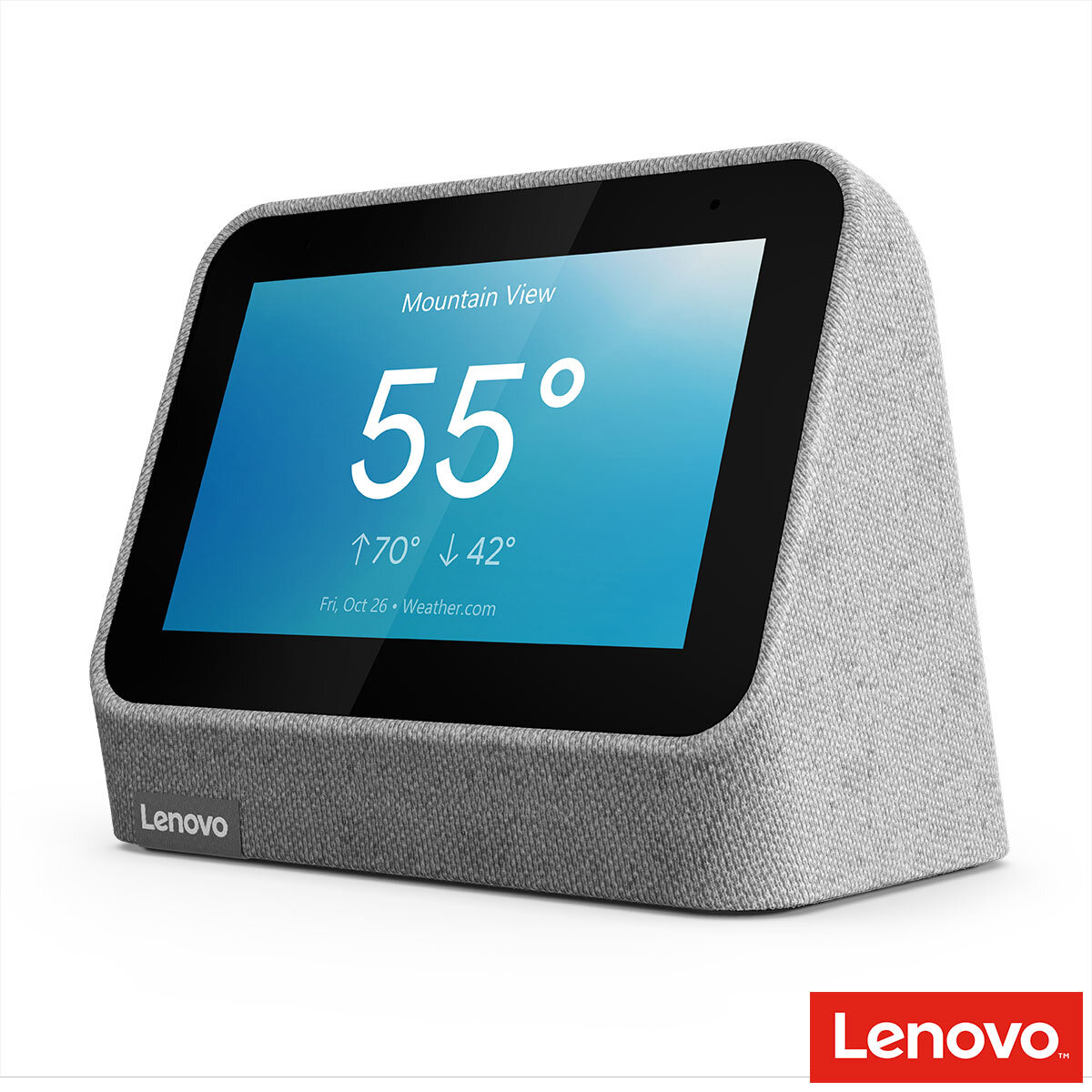 Front image of Lenovo Smart Clock Gen 2