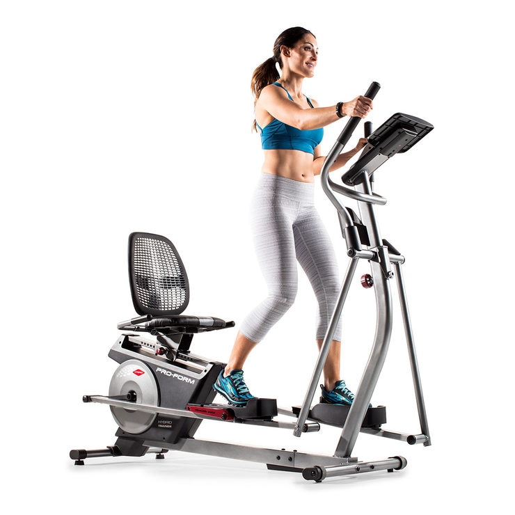 bike and elliptical hybrid trainer