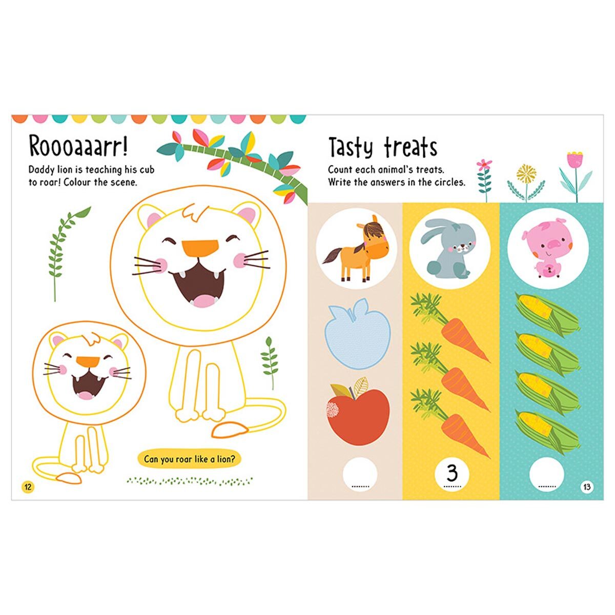 Big Stickers For Little Hands 10 Sticker Activity (3+ Years)