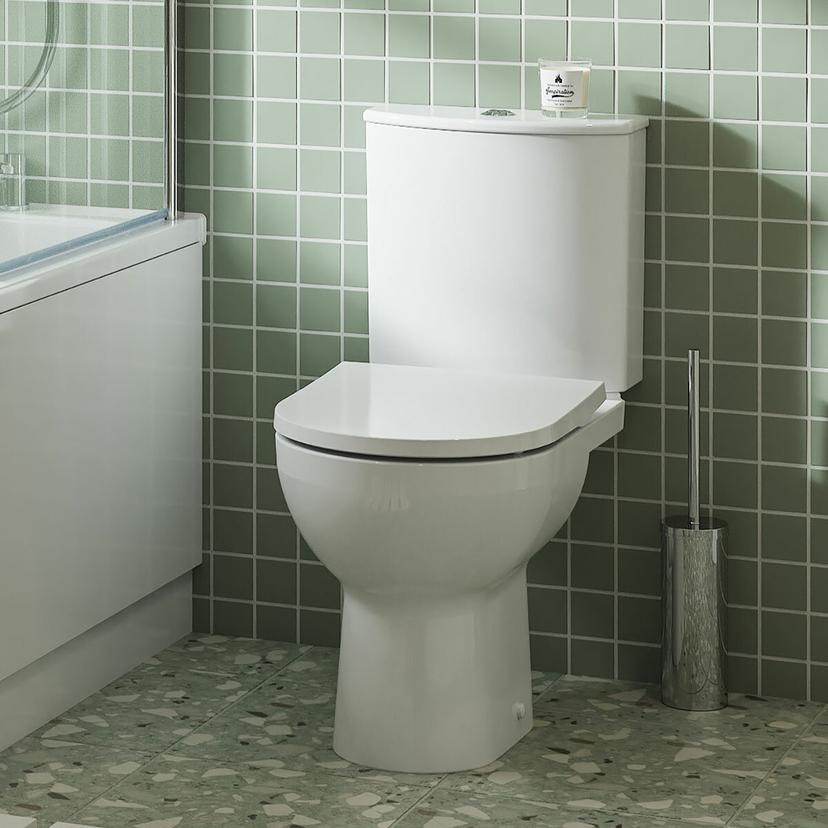 Tavistock Vesta Open Back Toilet With Cistern And Seat Tavistock Vesta Open Back Toilet With Cistern And Seat