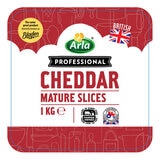 Image of packaging for Arla Professional Mature Cheddar Slices