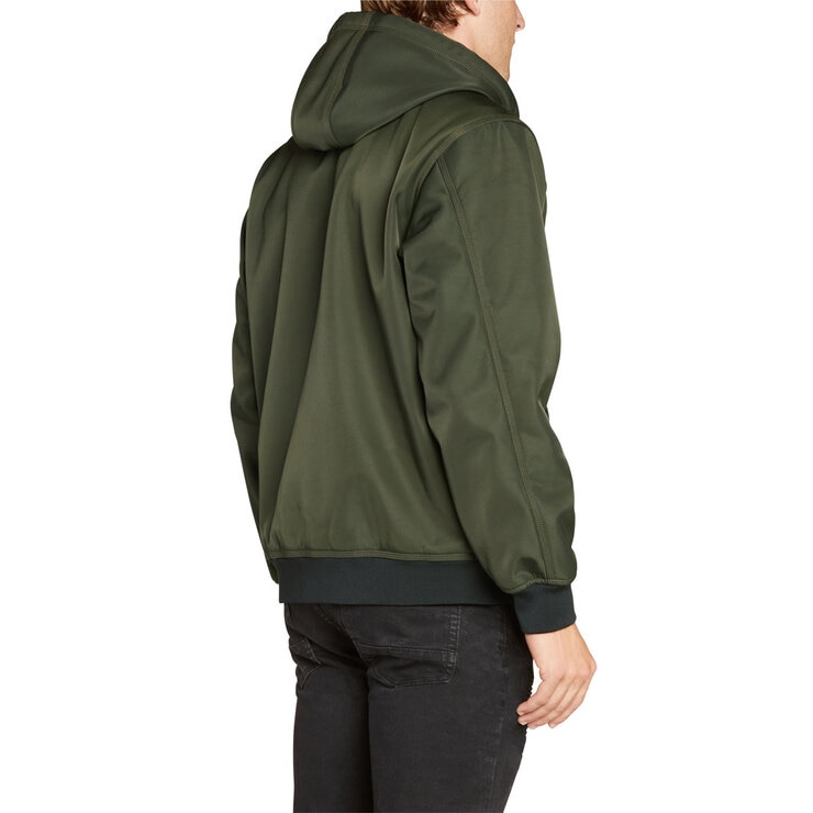 Kirkland Signature Men's Heavy Duty Hooded Work Jacket in Evergreen, Large