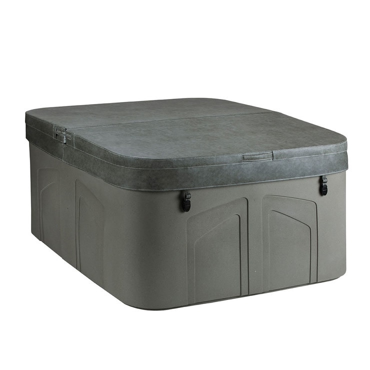 Superior Spa 13Jet Malibu Roto Molded 4 Person Hot Tub in Grey