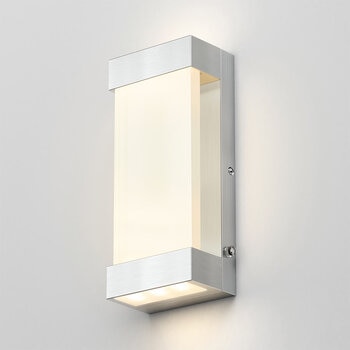 Artika Glacier Integrated LED Outdoor / Indoor Wall Light in Aluminium