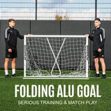 Quickplay Pro Alu Match Football Goal in 3 Sizes
