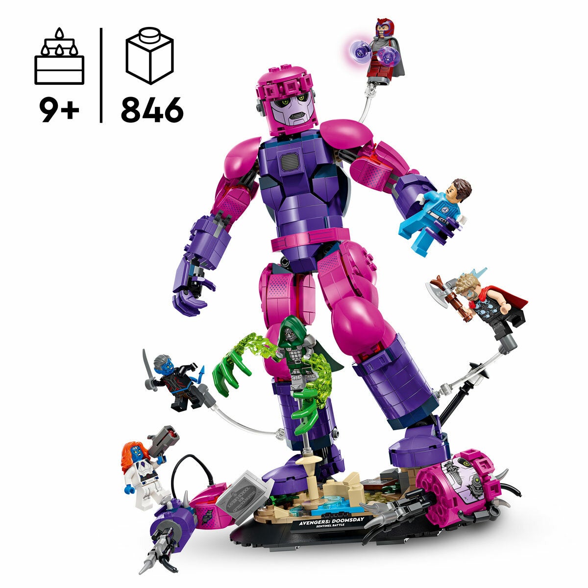 LEGO Super Heroes Epic Battle: Avengers: Doomsday - Model 76348 (9+ Years) LEGO Super Heroes Epic Battle: Avengers: Doomsday - Model 76348 (9+ Years)