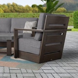 Agio Bentley 4 Piece Deep Seating Patio Set + Cover