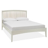 Bentley Designs Whitby Scandi Oak & Soft Grey Bed Frame in 2 Sizes