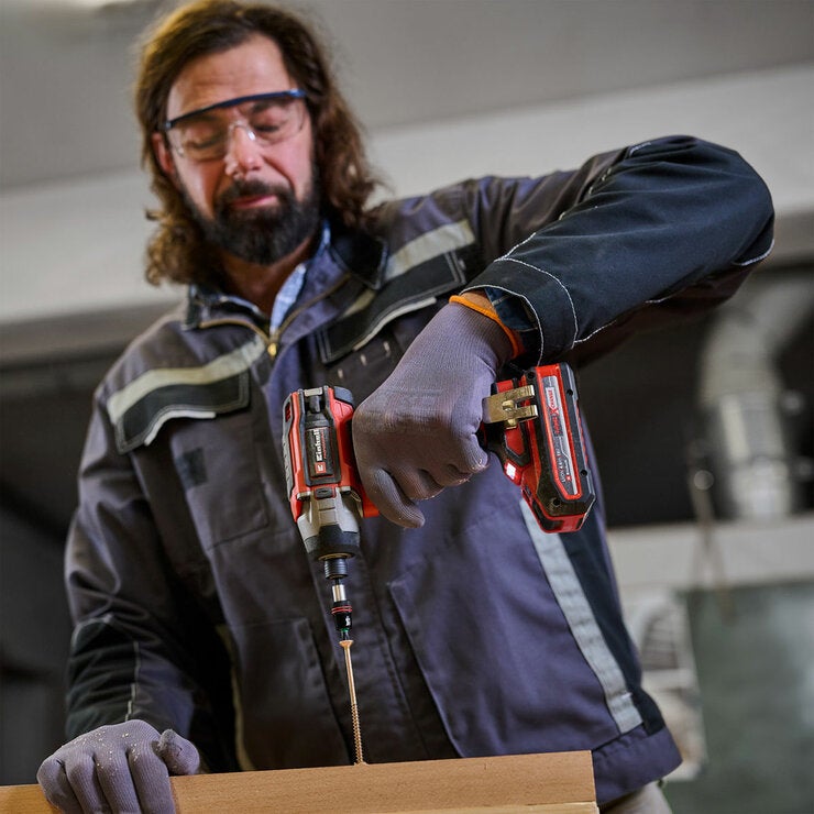 Einhell Professional Brushless Combi Drill & Impact Driver Including 2 x 4.0Ah Batteries And Storage Bag Einhell Professional Brushless Combi Drill & Impact Driver Including 2 x 4.0Ah Batteries And Storage Bag
