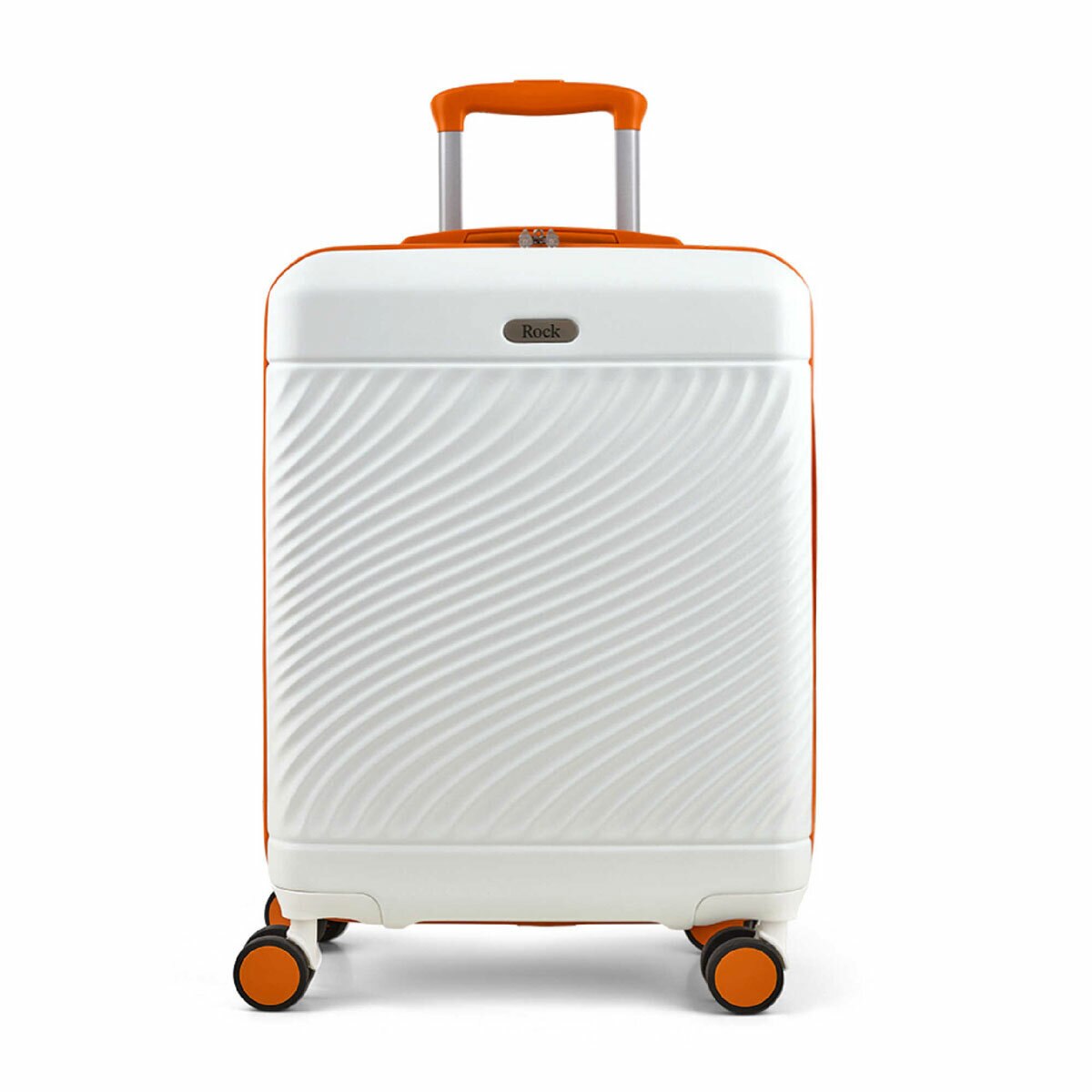 ROCK Love Island Cabin Suitcase White / Orange