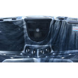 Platinum Spas Trident 40-Jet 5 Person Hot Tub - Delivered and Installed - In Black