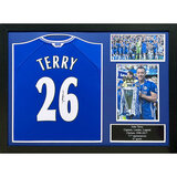 John Terry Signed Framed #26 Chelsea Football Shirt