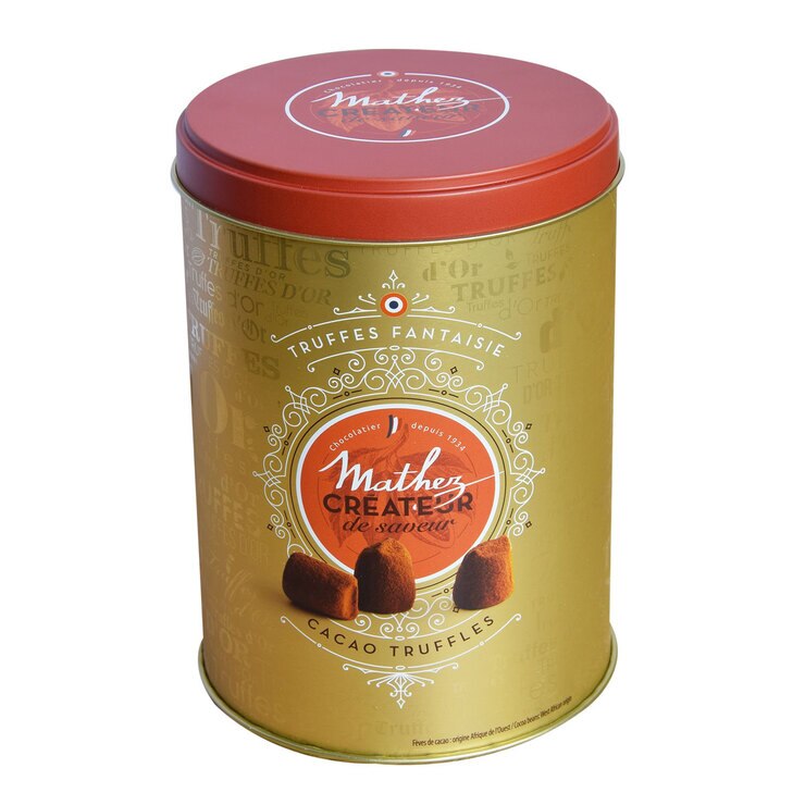 Mathez Cocoa Dusted French Truffles, 240 2 x 500g (Pallet) Costco UK