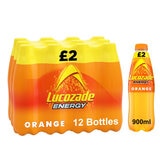 Lucozade Energy Orange PMP £2.00, 12 x 900ml