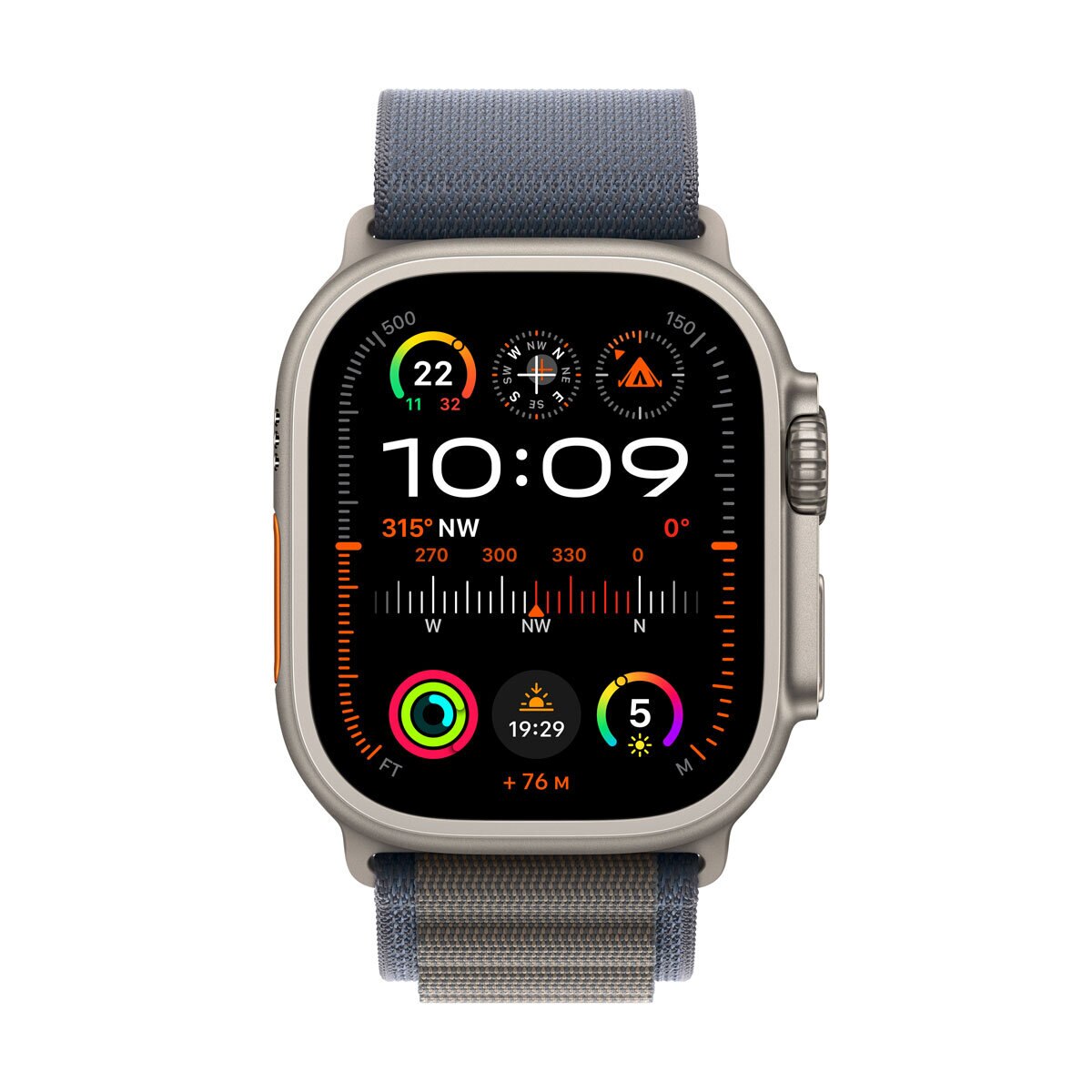 Buy Apple Watch Ultra 2 GPS + Cellular, 49mm Titanium Case with Orange Alpine Loop - Small, MREK3B/A at costco.co.uk