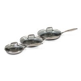 PRO STEEL Fusion 7 Piece Cookware Set 