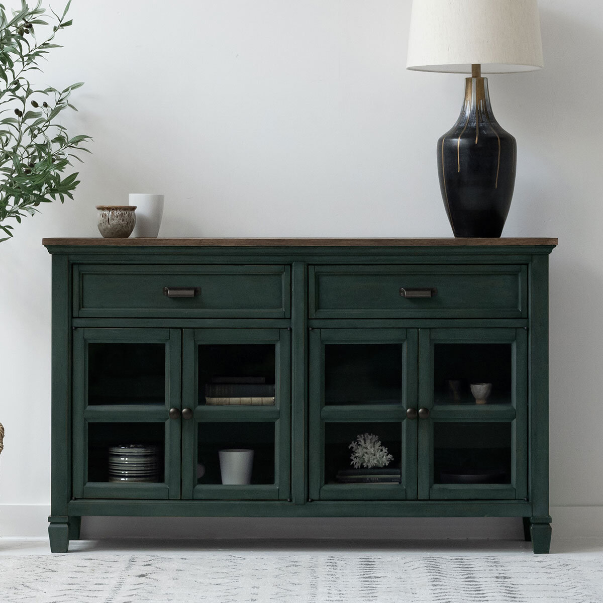 Pike & Main Conrad Green Sideboard Costco UK