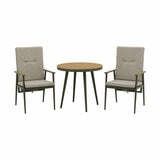 Bramblecrest Wisely 3 Piece Recliner Patio Set in Sage