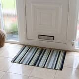 Lifestyle image of smaller mat in entryway