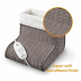 Beurer FW20 Cosy Electric Heated Foot Warmer, Taupe Beurer FW20 Cosy Electric Heated Foot Warmer, Taupe