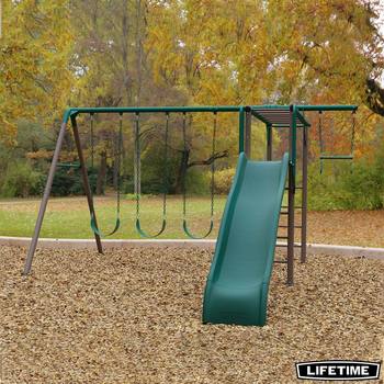 Lifetime Monkey Bar Adventure Swing Set (3-12 Years)